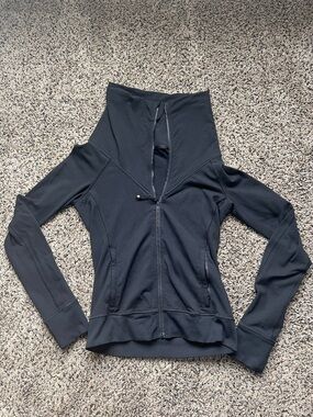 lululemon athletica Black Full-Zip Jacket